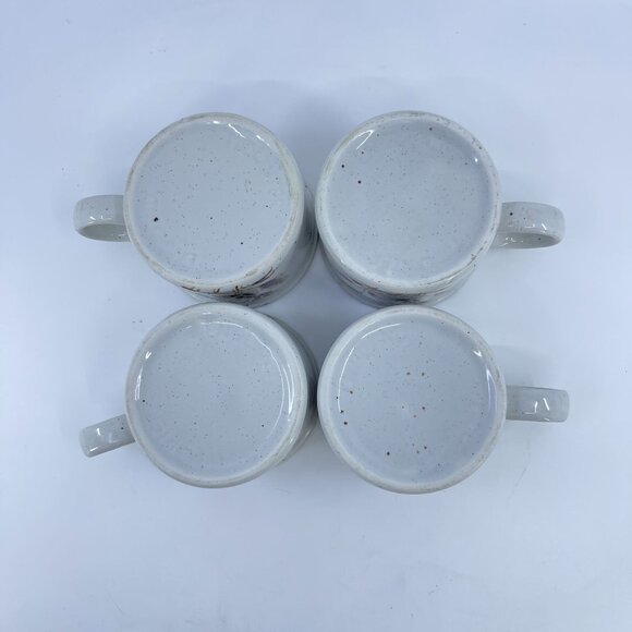 vintage stonehenge midwinter "wild oats" pattern cups and saucers set of 4 - Picture 7 of 7